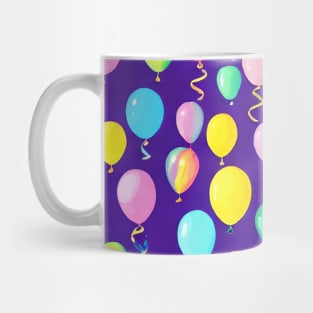 Birthday Balloon Pattern Mug